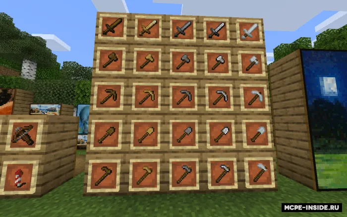 Oltin oltin va haqiqiy olmoslar — Minecraft tekstura, rasm 3