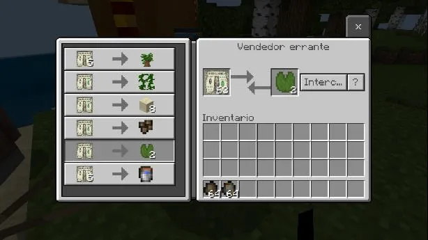 Bir dollar! — Minecraft tekstura, rasm 2