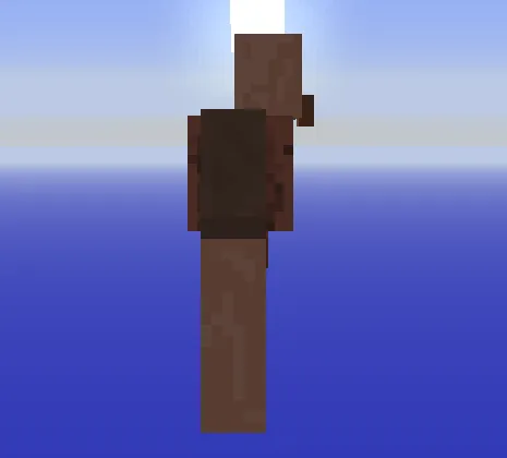 Golem o'rniga katta qishloq aholisi — Minecraft tekstura, rasm 2