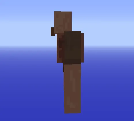 Golem o'rniga katta qishloq aholisi — Minecraft tekstura, rasm 4