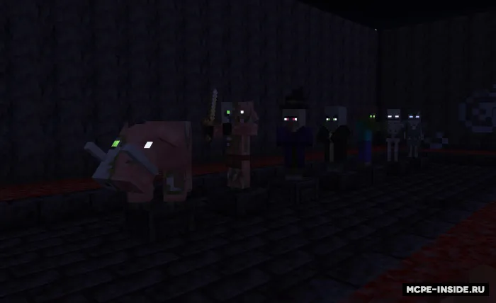 Yaltiroq ko'zlar — Minecraft tekstura, rasm 2