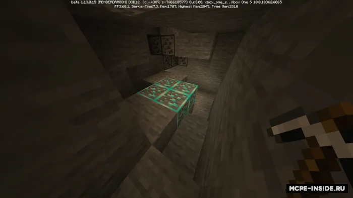 Ruda hoshiyalari — Minecraft tekstura, rasm 3