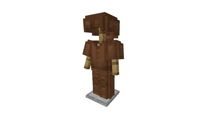3D bronza — Minecraft tekstura, rasm 1