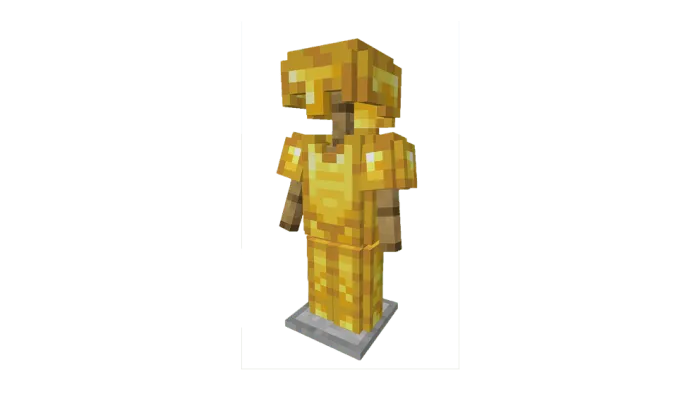 3D bronza — Minecraft tekstura, rasm 2