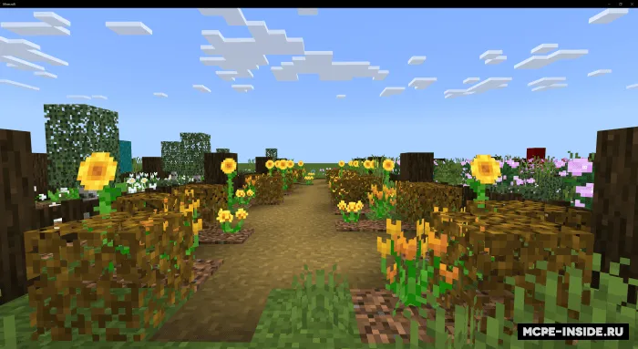 Yaxshilangan gullar — Minecraft tekstura, rasm 2