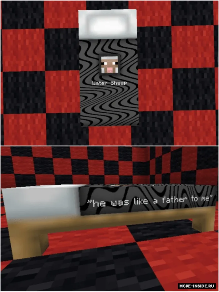 PewDiePie karovatlari — Minecraft tekstura, rasm 2