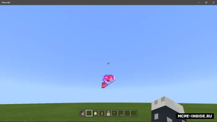 Tashlab yuborilgan buyumlar 3D formatda — Minecraft tekstura, rasm 1