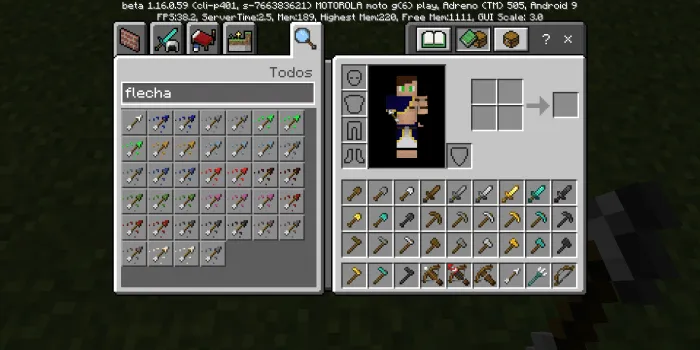 Mini-instrumentlar — Minecraft tekstura, rasm 1