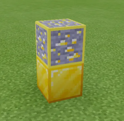 Ruda bloklari konturi — Minecraft tekstura, rasm 3