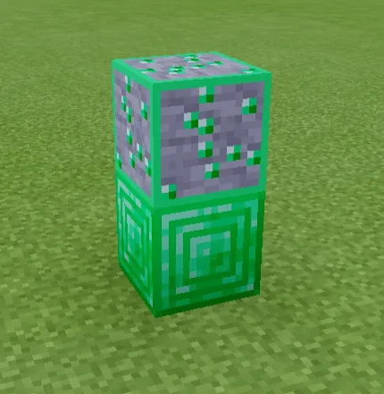 Ruda bloklari konturi — Minecraft tekstura, rasm 4