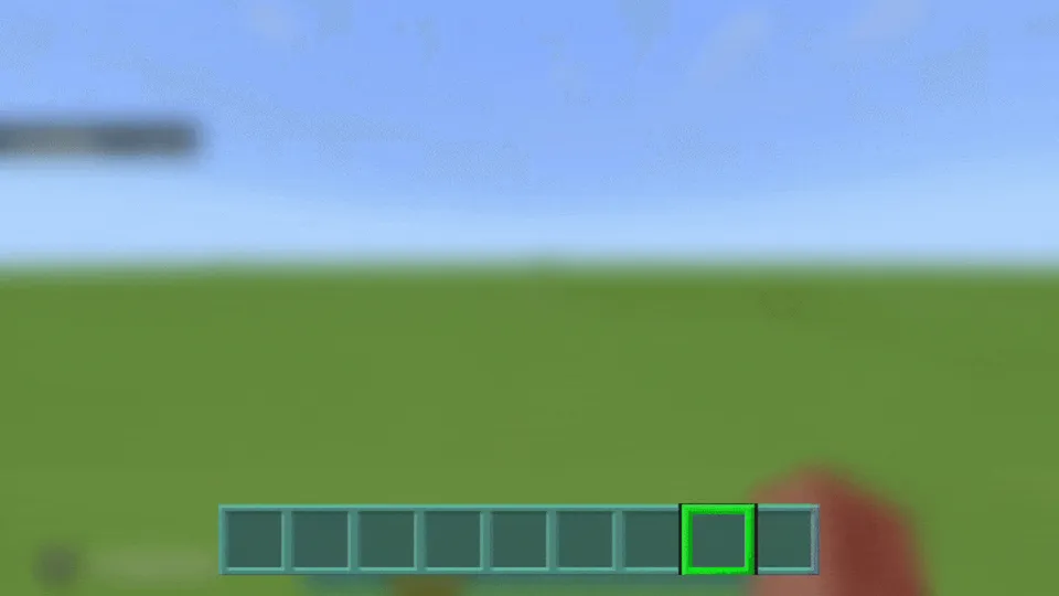 Kamalaksimon hotbar — Minecraft tekstura, rasm 1