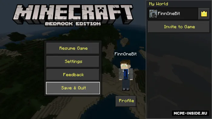 Qorong'u interfeys — Minecraft tekstura, rasm 4