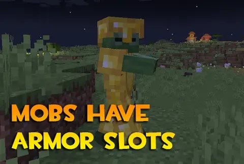 Mobs Have Armor Slots
