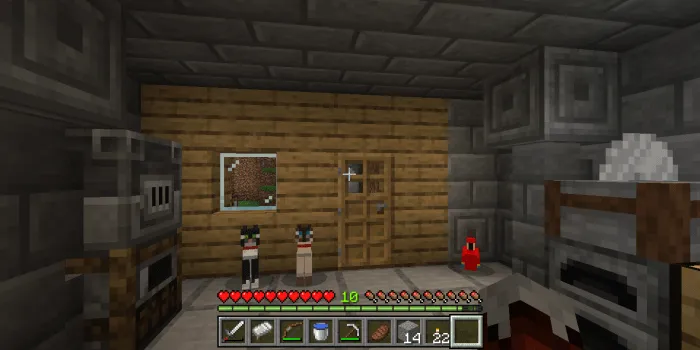 Ko'rinmas tugmalar — Minecraft tekstura, rasm 2