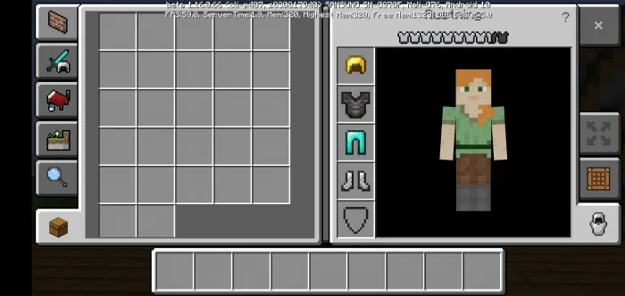 Ko'rinmas zirh — Minecraft tekstura, rasm 1