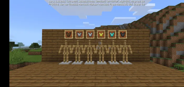 Ko'rinmas zirh — Minecraft tekstura, rasm 2