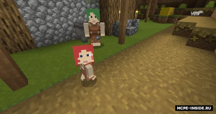 Kichik aholi — Minecraft tekstura, rasm 2