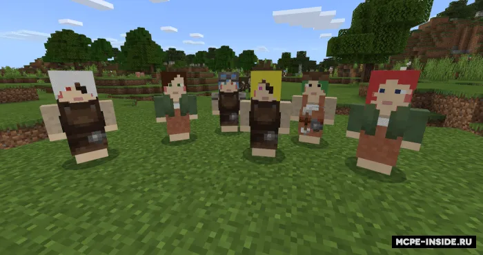 Kichik aholi — Minecraft tekstura, rasm 4