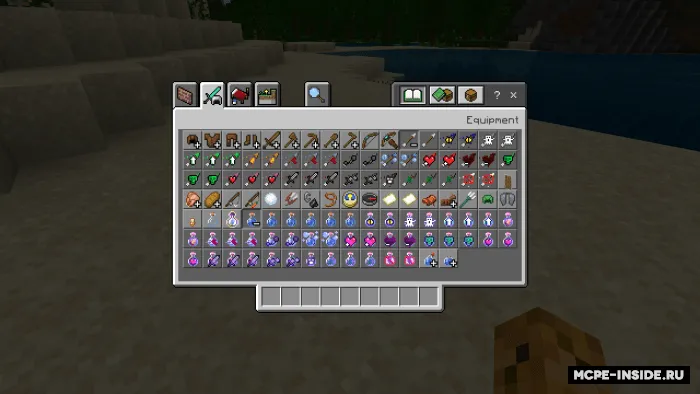 Tushunarli damlamalar — Minecraft tekstura, rasm 1