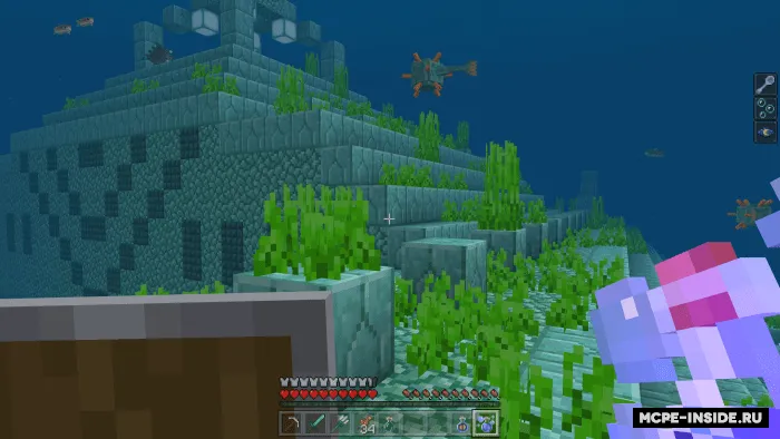 Tushunarli damlamalar — Minecraft tekstura, rasm 2