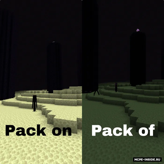 Tungi ko'rish — Minecraft tekstura, rasm 2