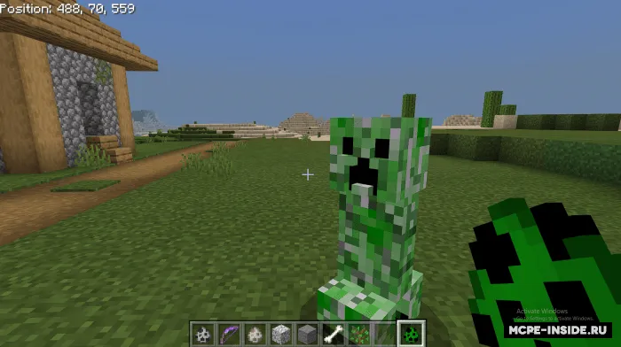 Uch o'lchamli moblar — Minecraft tekstura, rasm 1
