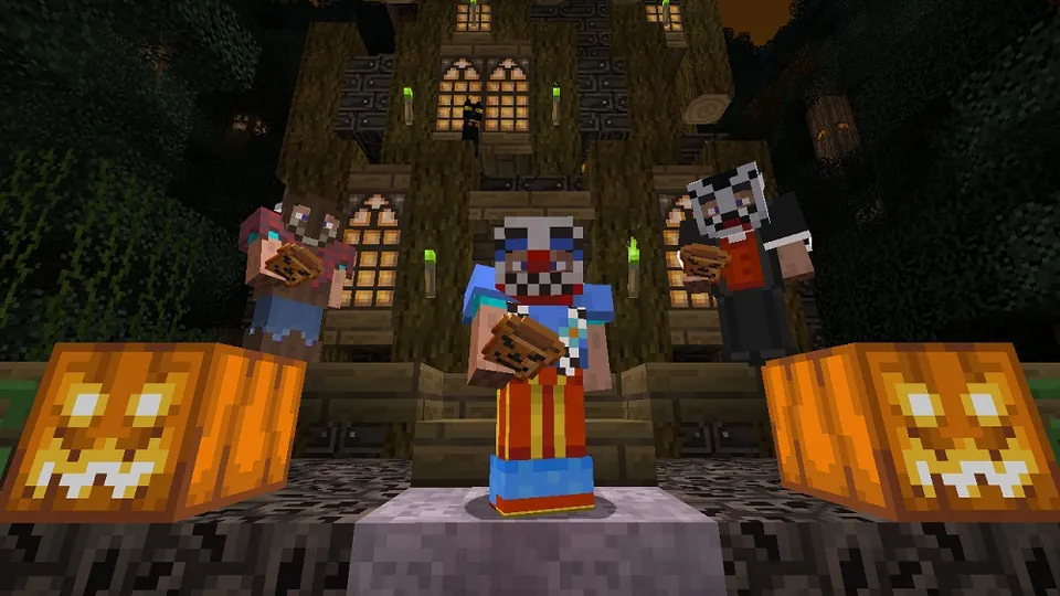 Halloween — Minecraft tekstura, rasm 2
