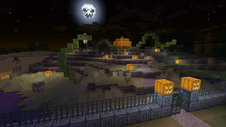 Halloween — Minecraft tekstura, rasm 4