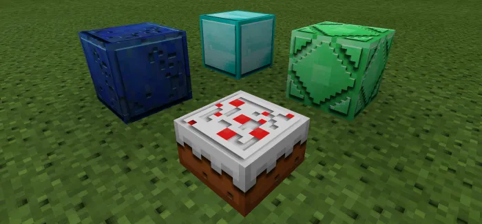 3D Textures — Minecraft tekstura, rasm 3