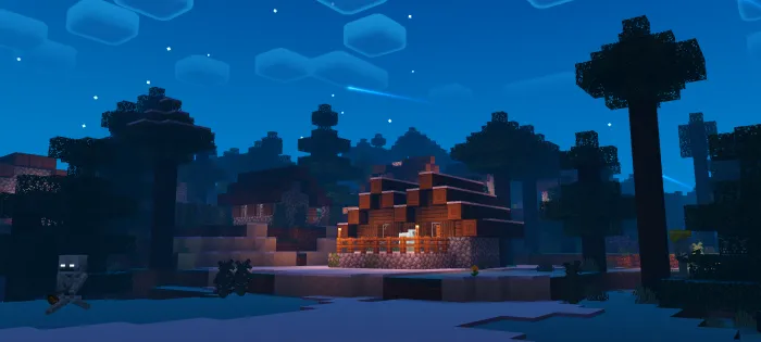Newb X Dawn — Minecraft shader, rasm 1