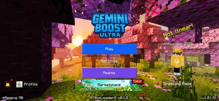 Ultra Boost — Minecraft shader, rasm 1