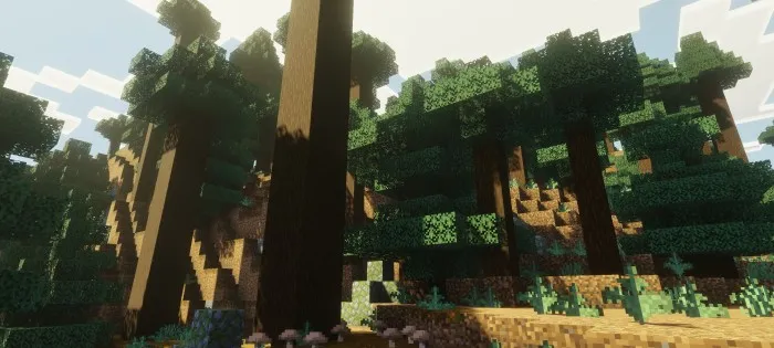 G-Lime shader — Minecraft shader, rasm 2