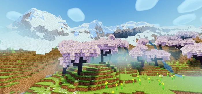 Newb x Memories — Minecraft shader, rasm 2