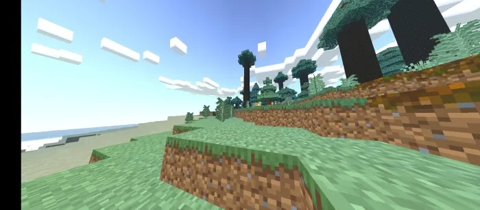 PSPE — Minecraft shader, rasm 1