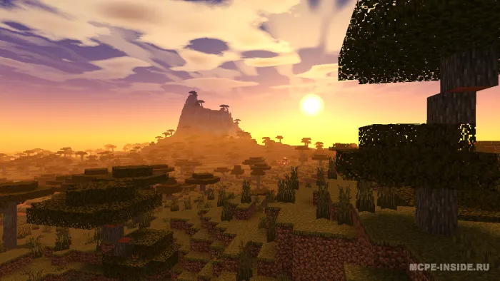 Tabiiy shader — Minecraft shader, rasm 2