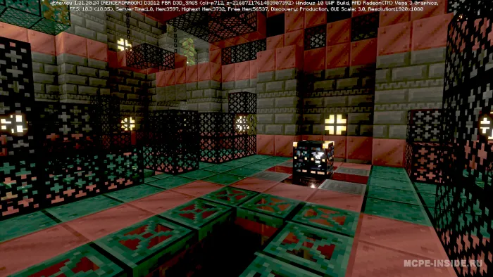 Yaxshilangan yoritish — Minecraft shader, rasm 2