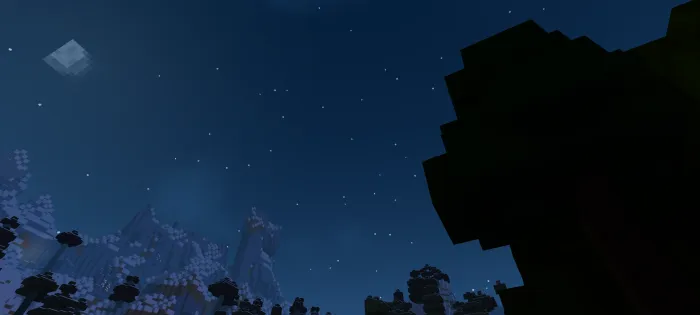 Galaktik shader — Minecraft shader, rasm 2