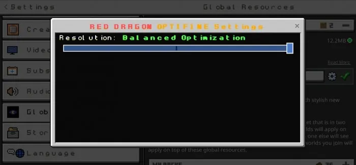Optimizator — Minecraft shader, rasm 3