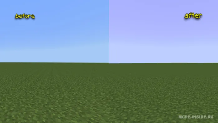 Klassik grafik shader — Minecraft shader, rasm 2