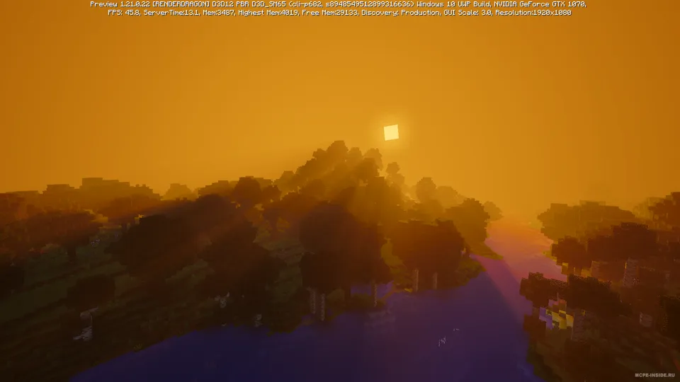 Poggy nur sochuvchi tushlar — Minecraft shader, rasm 3