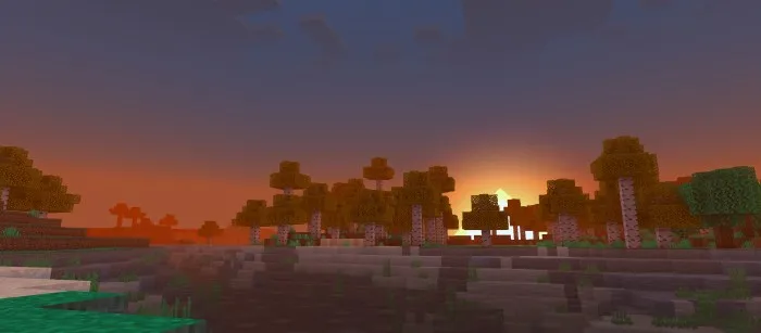 Eng yaxshi yoritish — Minecraft shader, rasm 4