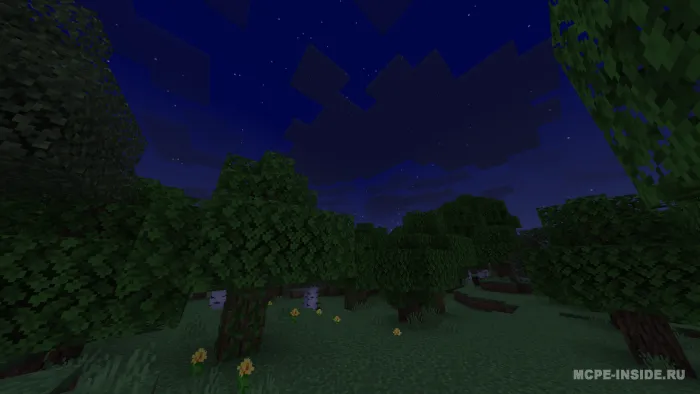 Yaxshilangan osmon — Minecraft shader, rasm 4