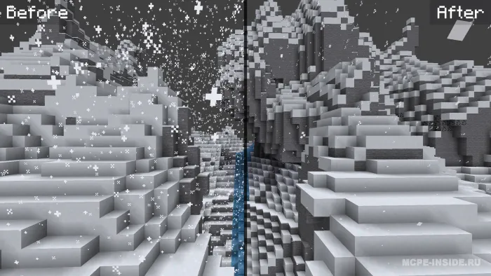Yaxshilangan ob-havo — Minecraft shader, rasm 2