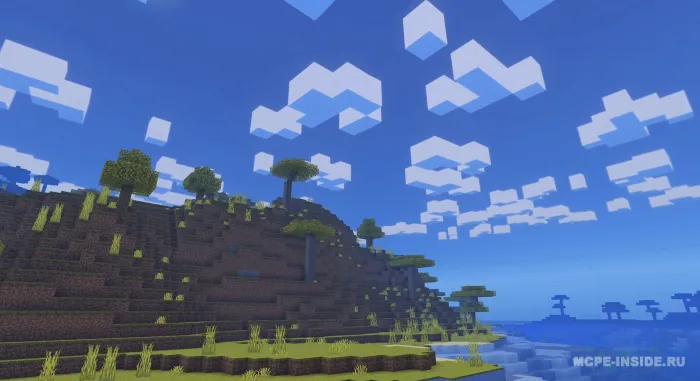 Yulduzli grafika — Minecraft shader, rasm 1