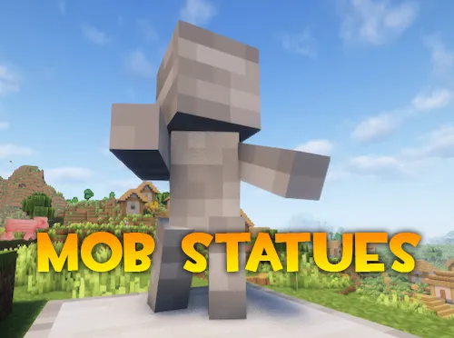 Mob Statues — Minecraft mod, rasm 1