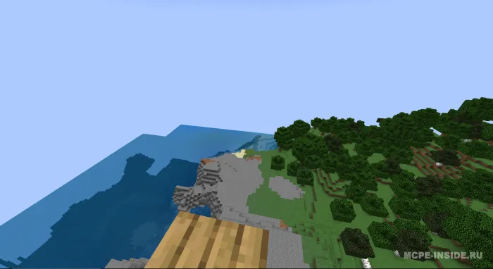 Tumanni olib tashlash — Minecraft shader, rasm 1