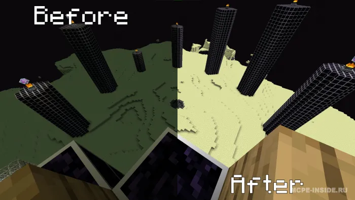 Maksimal ko'rish — Minecraft shader, rasm 4