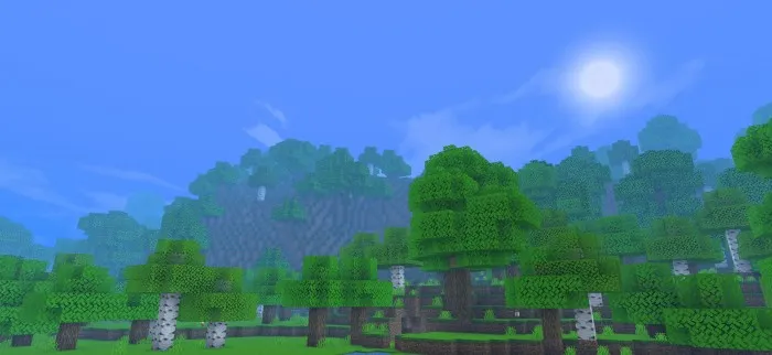 El to'plami — Minecraft shader, rasm 1