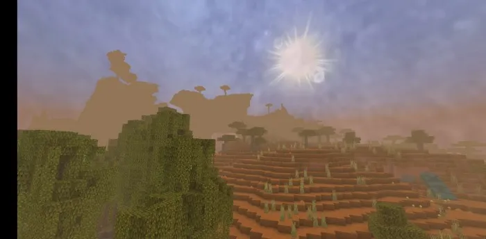 Mars Shaderlari — Minecraft shader, rasm 3