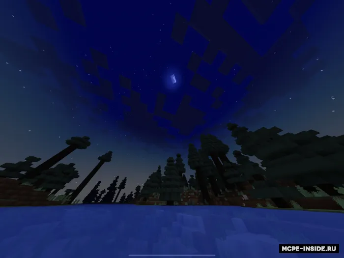 Osmon grafikasi — Minecraft shader, rasm 3